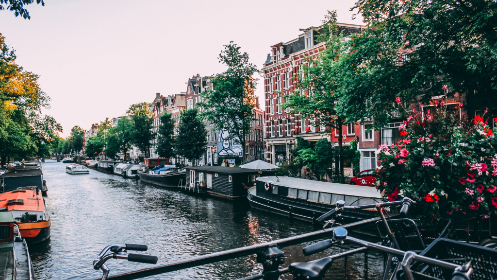Amsterdam is a beautiful and safe city for international students.